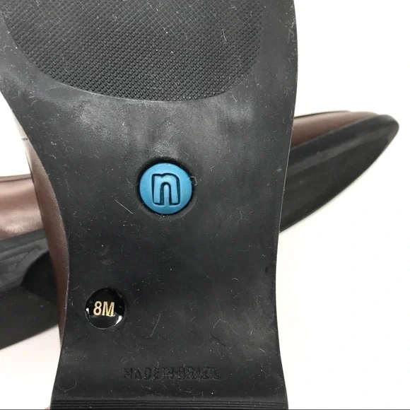 Nicole Brown/Copper Loafers Rubber Soles Size 8M - Picture 8 of 8